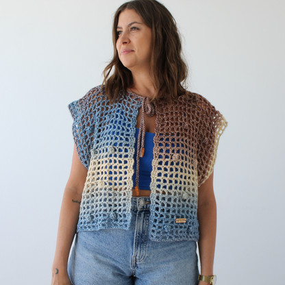 Crochet vest