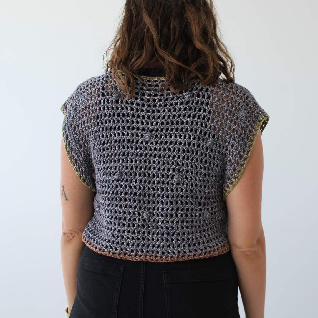 Crochet vest