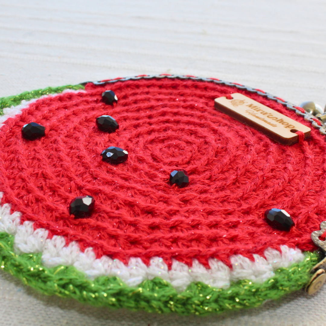 Watermelon collection purse