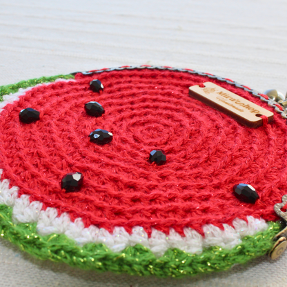 Watermelon collection purse