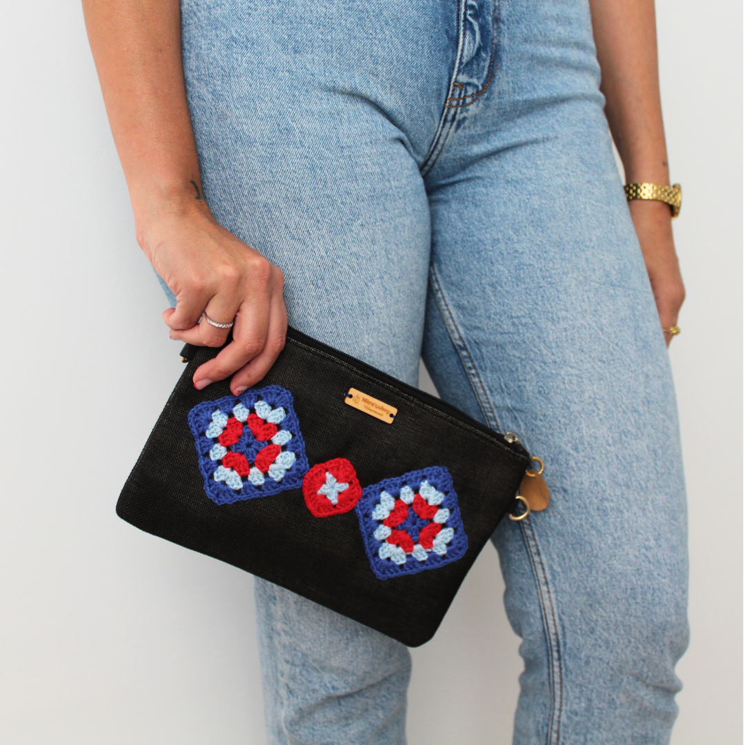 Bolso sobre modelos desigual