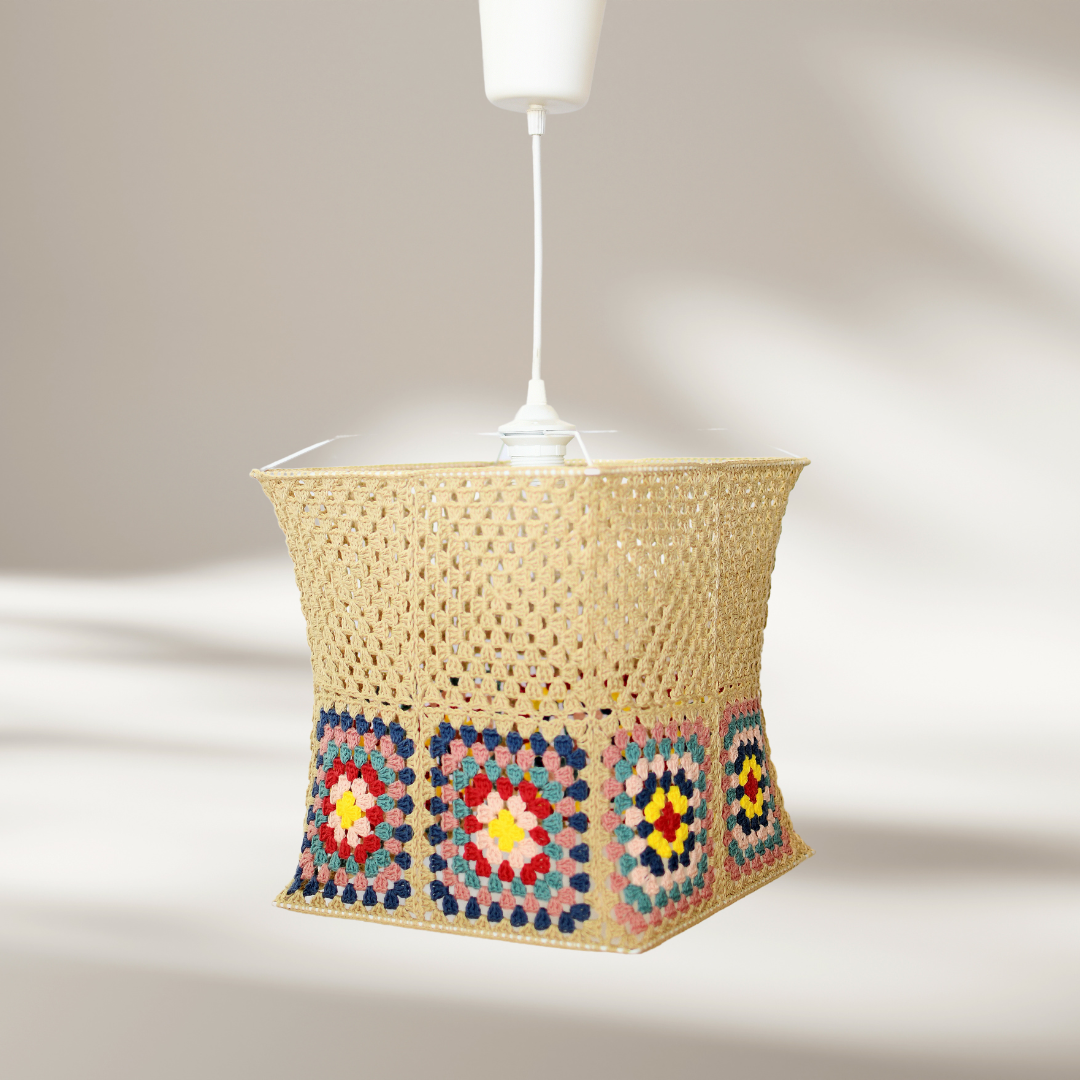 Crochet lamp