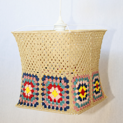 Crochet lamp