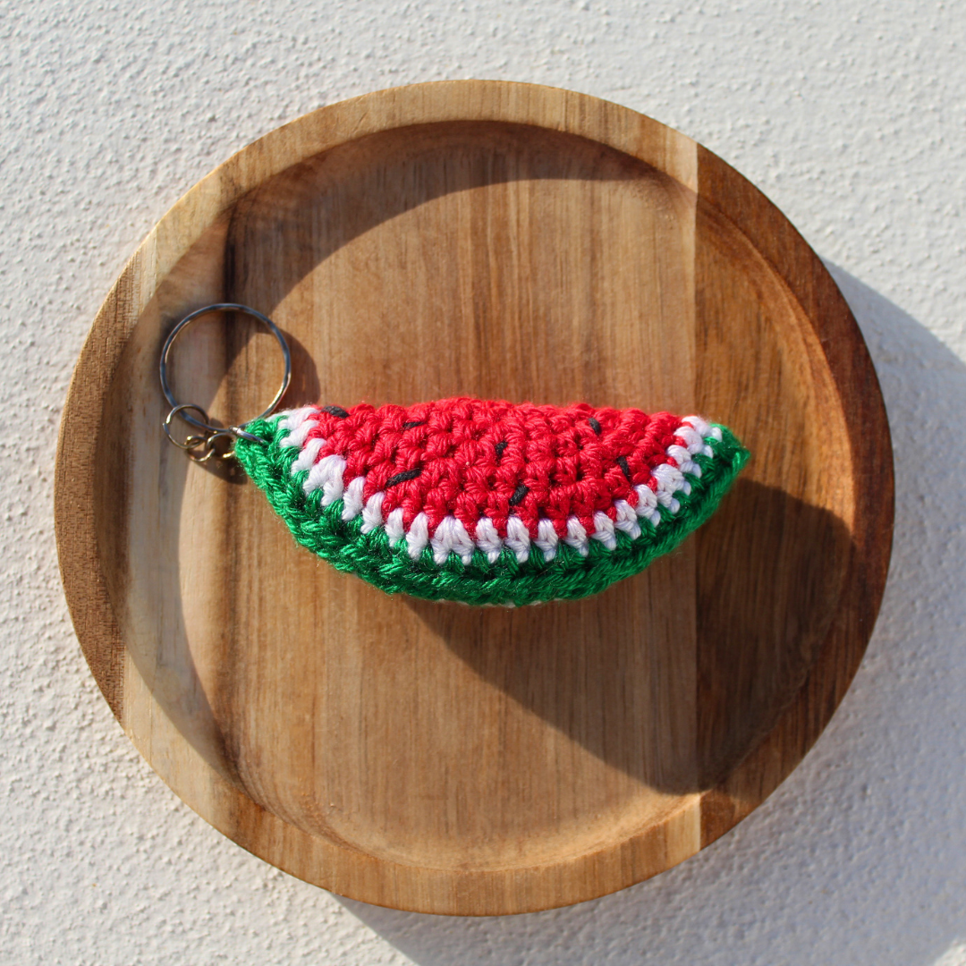 Watermelon collection keychain